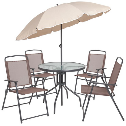Patio Garden Set with Umbrella