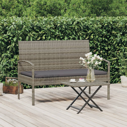 Patio Bench with Cushion